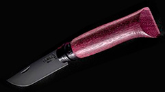 OPINEL TASCHENMESSER Nº8 AMARANTE SCHWARZ LIMITED EDITION